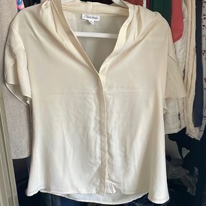 Calvin Klein short sleeve blouse